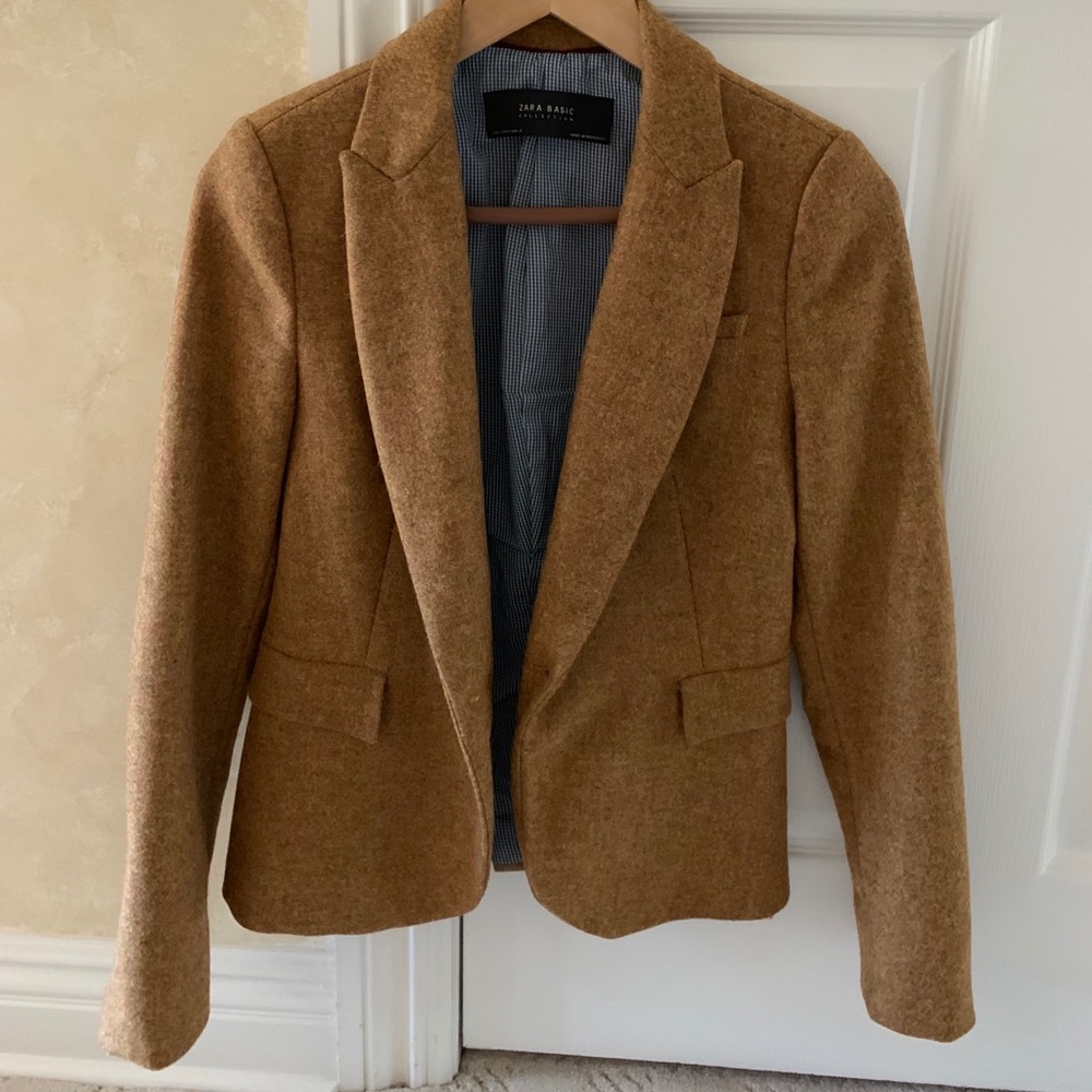 Zara tweed blazer
